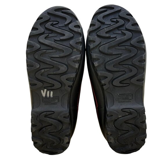 Khombu Women’s Brown & Black Faux Fur Lace-Up Waterproof Snow Boots Size 8M - Picture 9 of 11